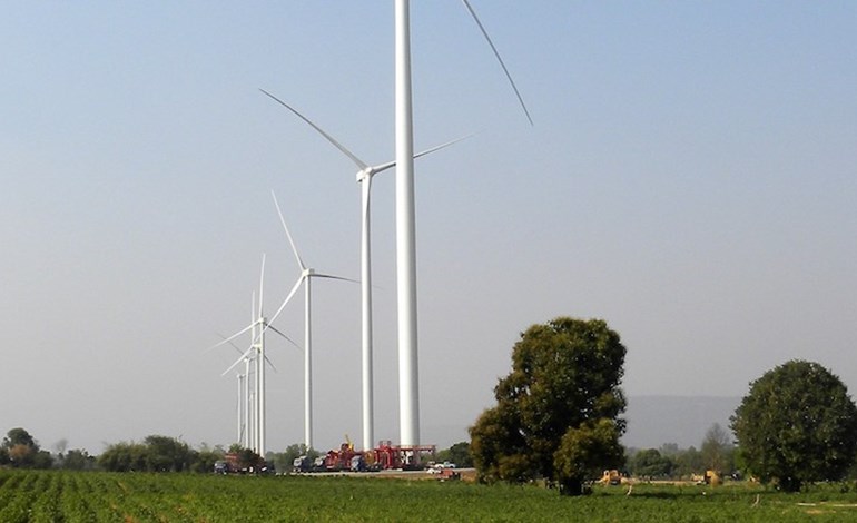 West Huay Bong 3 Wind Farm in Thailand