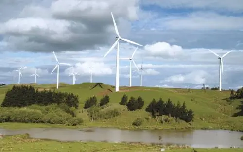 Te Apiti Wind Farm in New Zealand